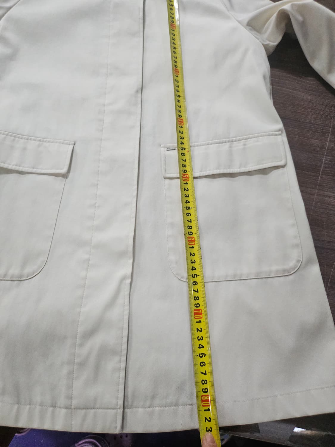 헤지스 여성 코트 점퍼 자켓 크림 90 상품이미지9