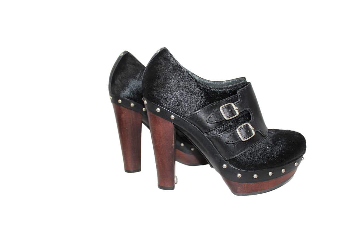 UGG 어그 포니헤어 청키 힐 슈즈 상품이미지6