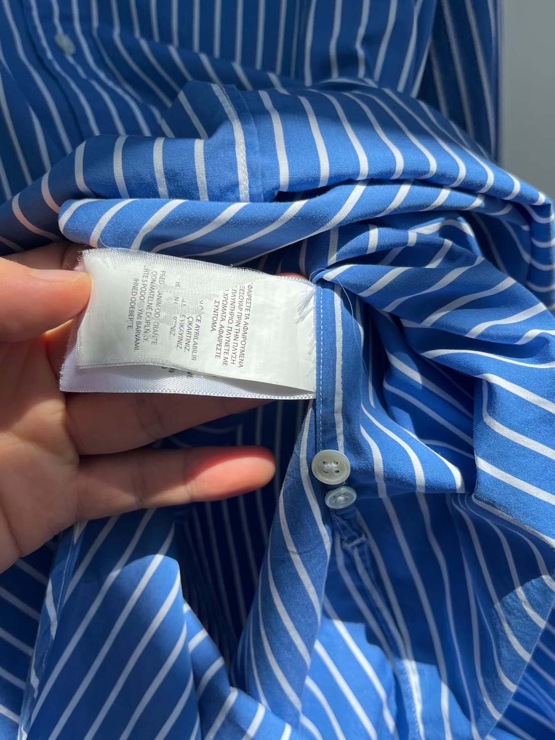 Polo Ralph Lauren 스트라이프 블루 셔츠원피스 6 상품이미지6