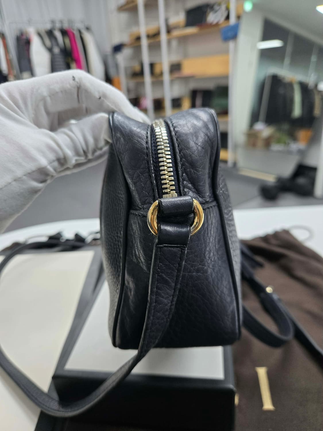 [A급컨디션]구찌 테슬 소호 숄더백 상품이미지4