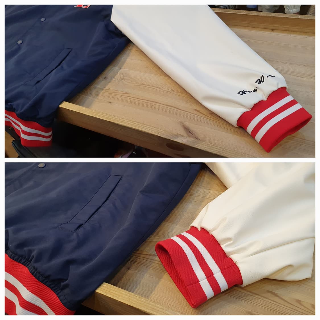 110.다이나핏 베이스볼 SSG 점퍼 상품이미지5