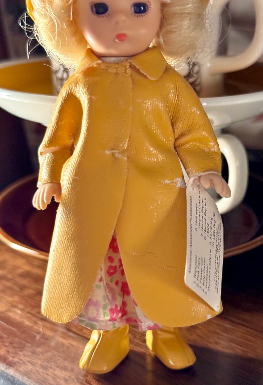 맥마담 우비소녀 빈티지 인형  상품이미지4