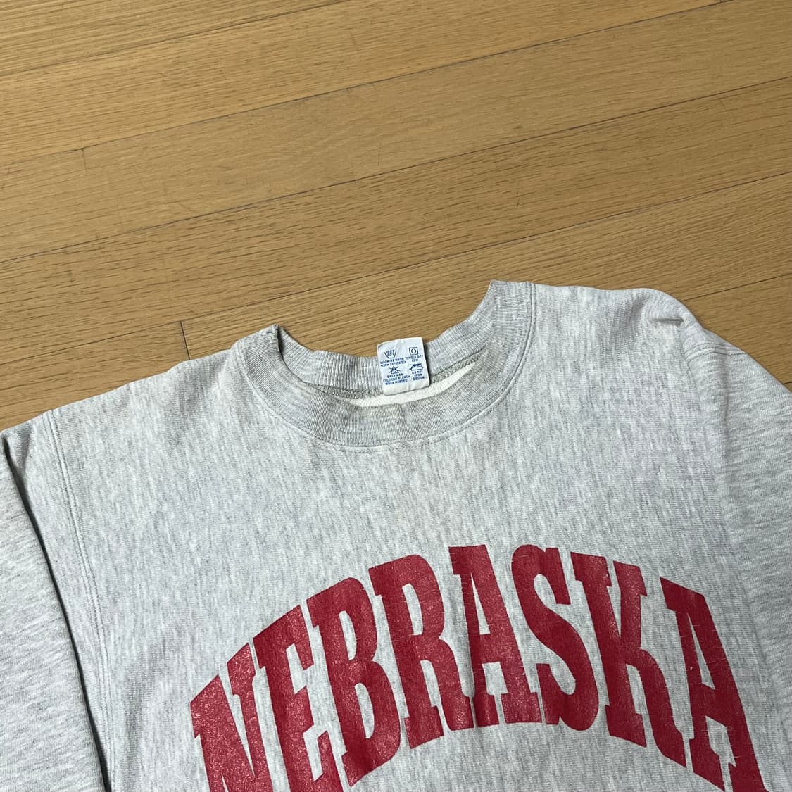 90년대 챔피온 리버스위브 스웻셔츠 맨투맨 미국제조 빈티지 상품이미지4