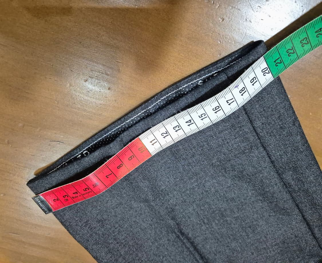 F/W(추동) 그레이 울팬츠 상품이미지4