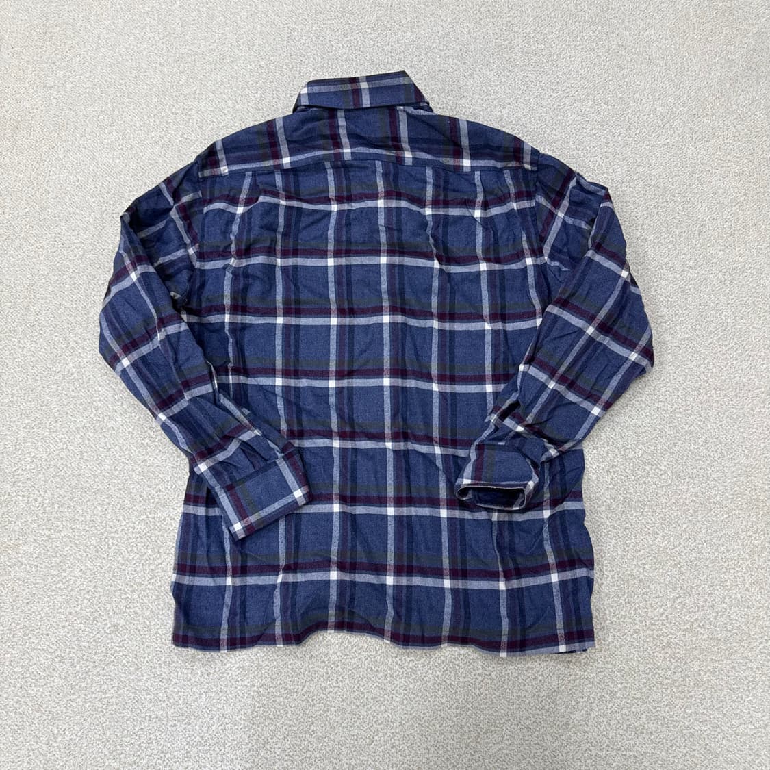 100 닥스 체크 긴팔 셔츠 0225T1 상품이미지2