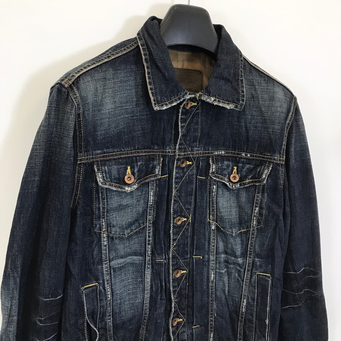 게스 GUESS Y2K 스티치 데님자켓 [100사이즈] 상품이미지2