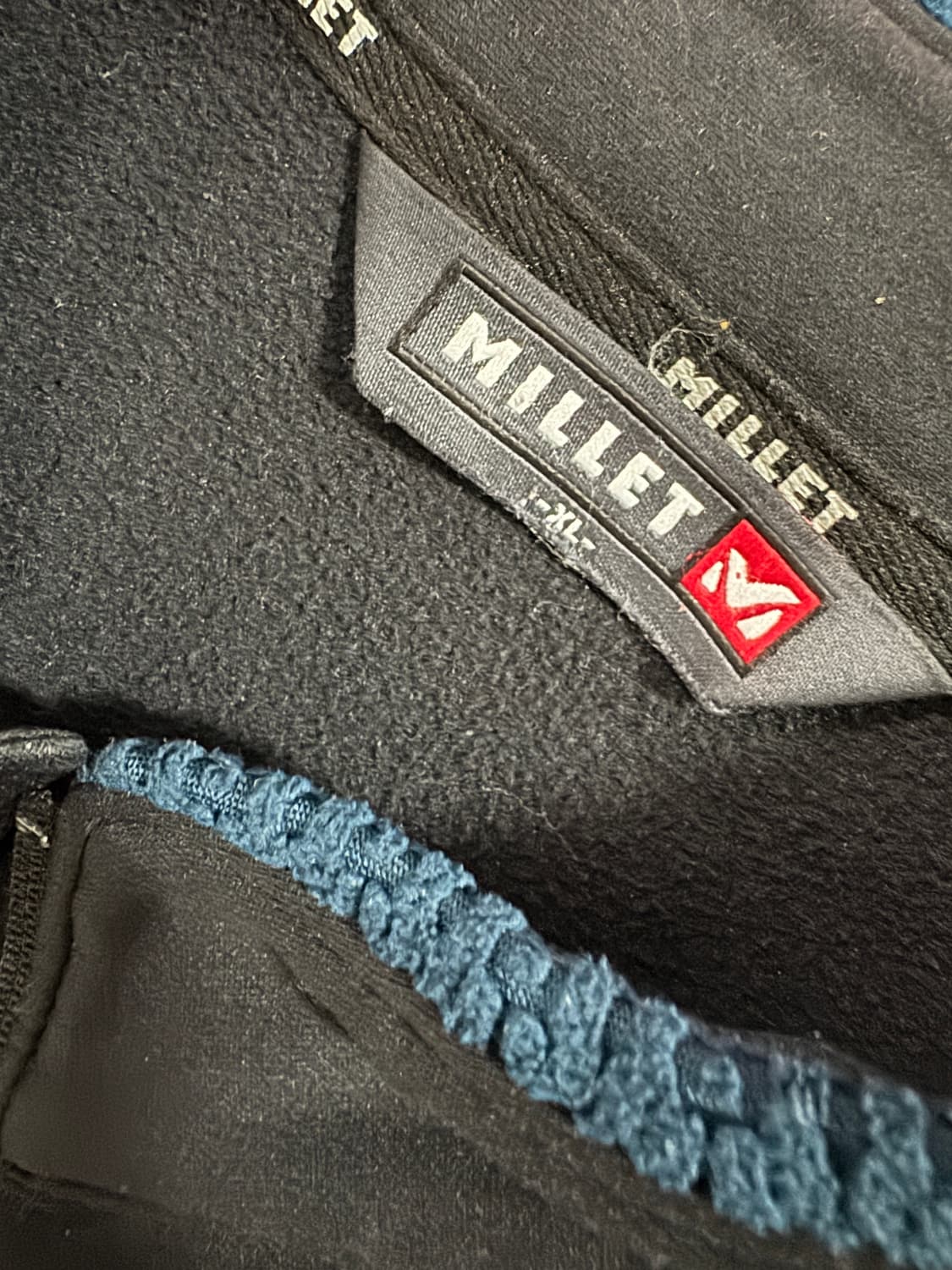 밀레 등산 기모 반집업 기능성 긴팔 티셔츠 XL 상품이미지4