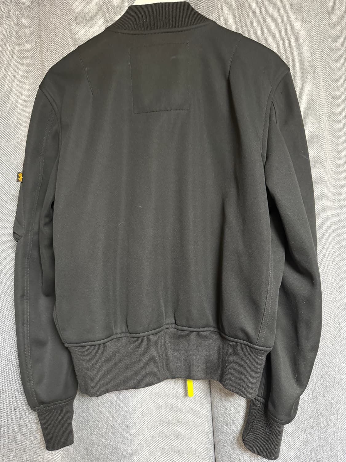 알파인더스트리 ma-1 항공점퍼 블랙 S 상품이미지2