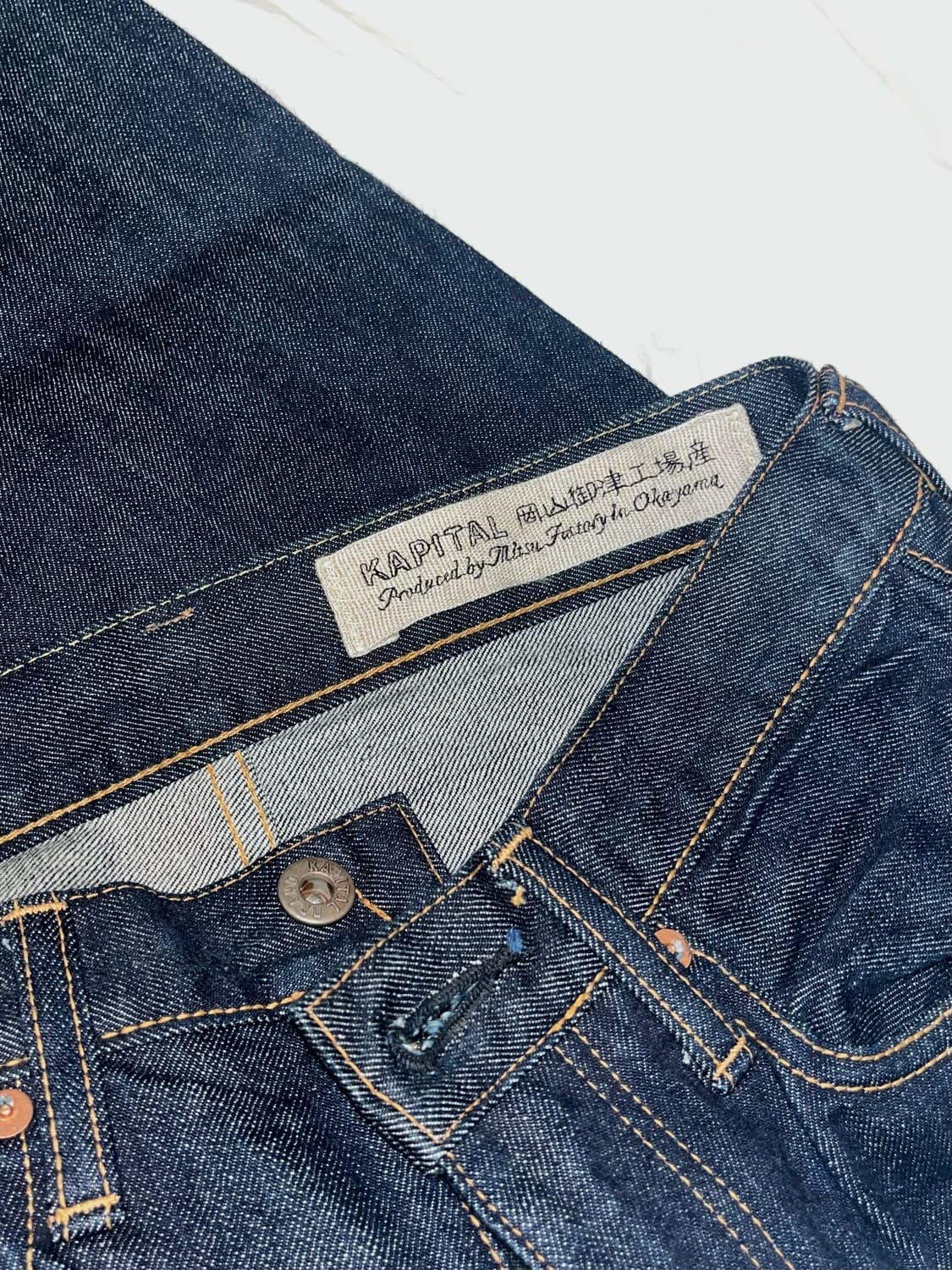 캐피탈 부츠컷 인디고 데님 29 상품이미지5