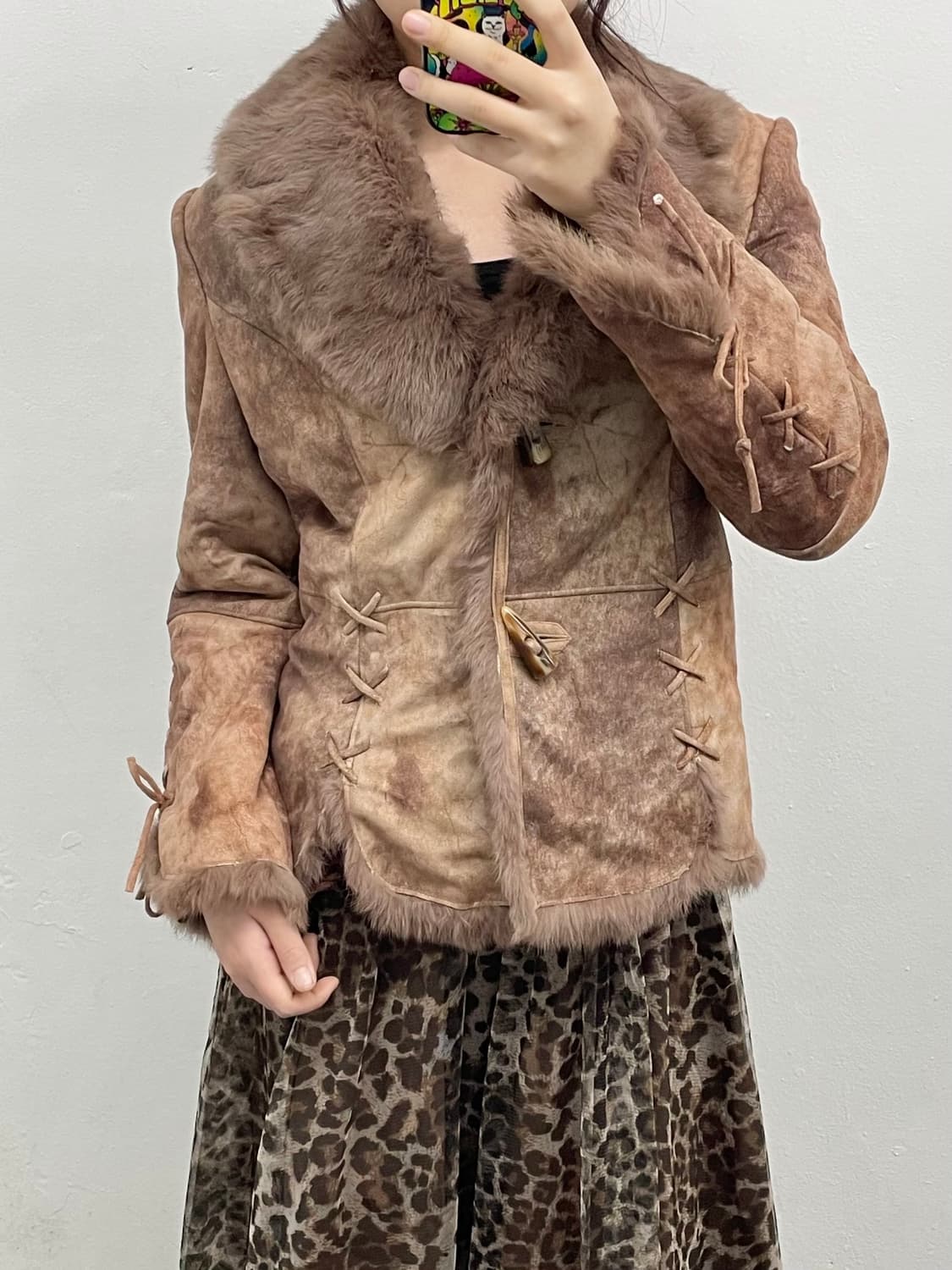 빈티지 페어리 아일렛 퍼자켓 상품이미지4