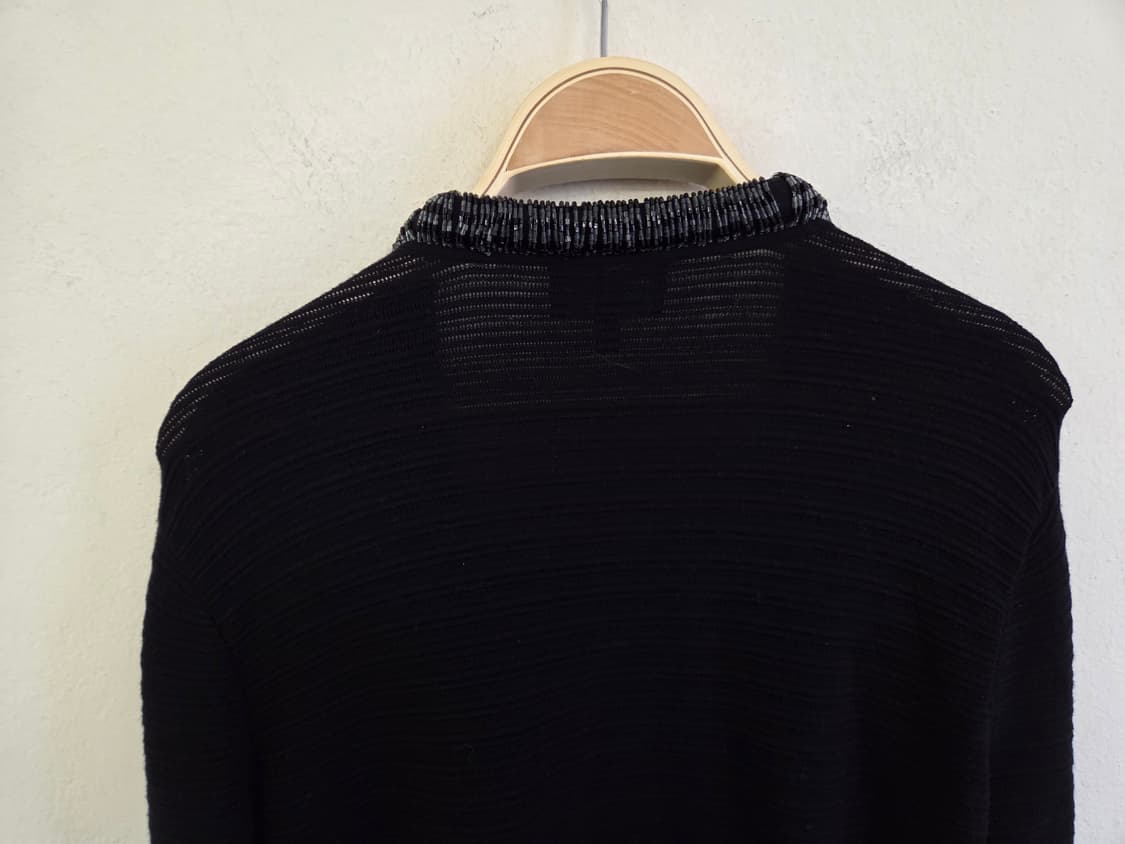 엠포리오 아르마니 블랙 트리밍 가디건 48 상품이미지7