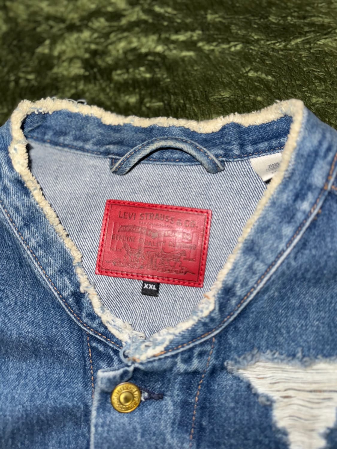 [XXL] KITH 키스 X 리바이스 18FW 콜라보 트러커 자켓 상품이미지3