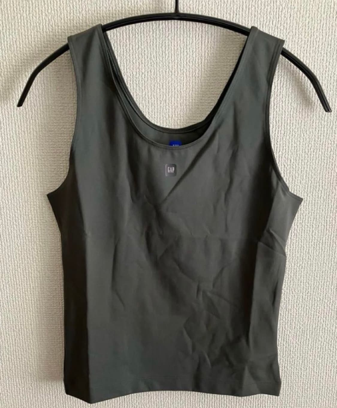 (새상품) 이지 갭 우먼스 탱크 탑 M 다크그린 상품이미지3