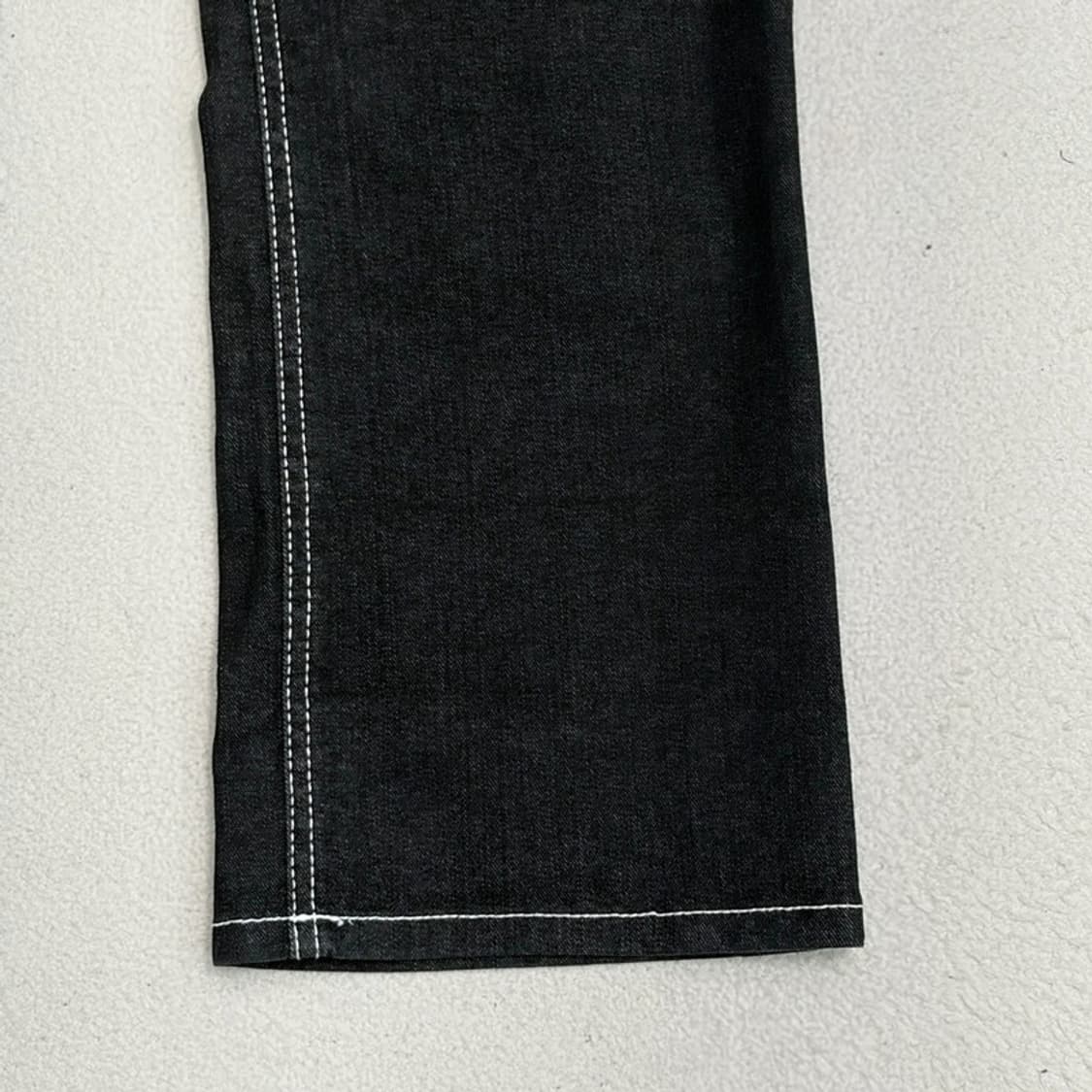 ACME DE LA VIE 블랙 생지 데님 팬츠 1 상품이미지3