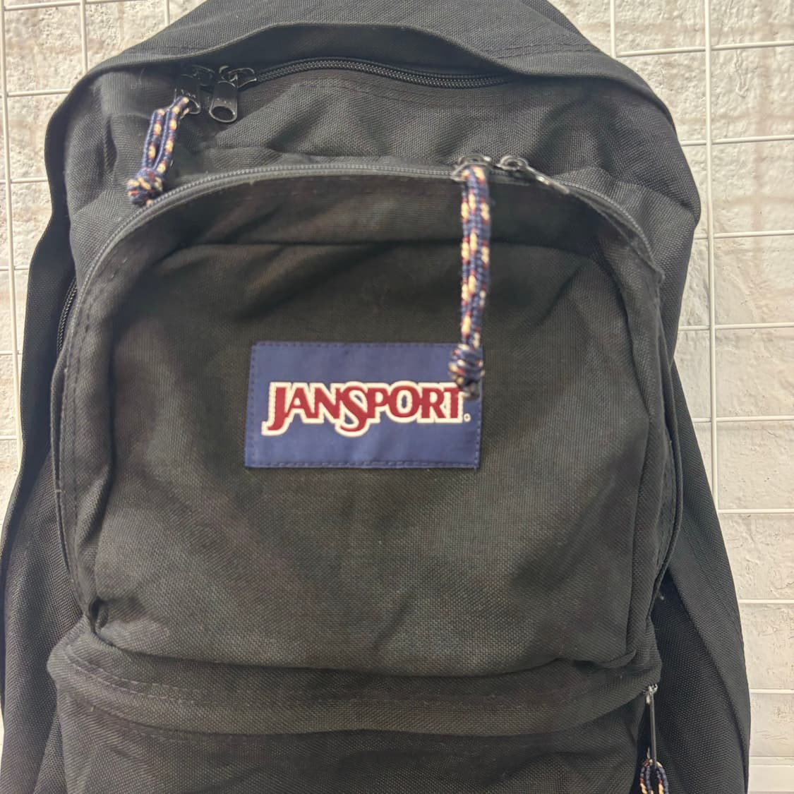 90s 잔스포츠 빈티지 블랙 백팩 OS 상품이미지6