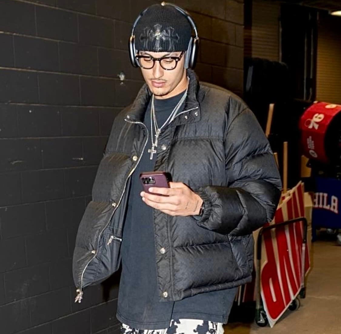 크롬하츠 스티프 V2 블랙 패딩  상품이미지3