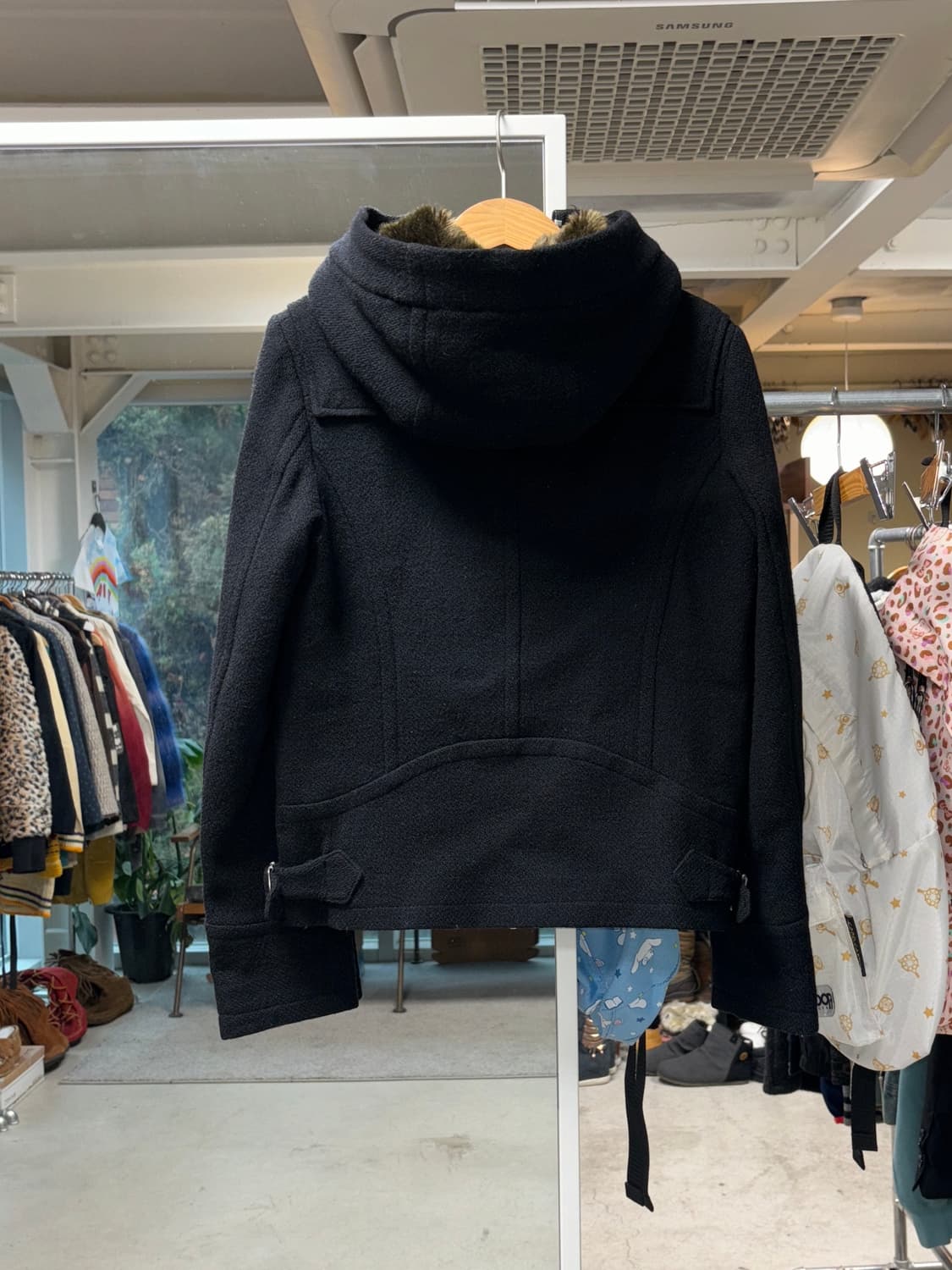 스나오 쿠와하라 울 후드자켓 상품이미지3