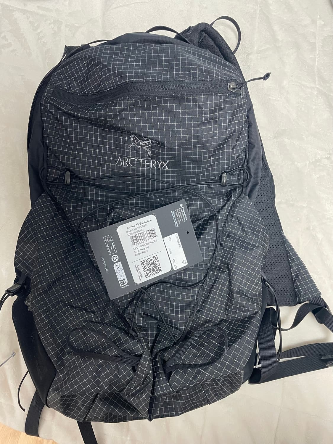 아크테릭스 에어리어스 18백팩 최상급 컨디션 상품이미지1