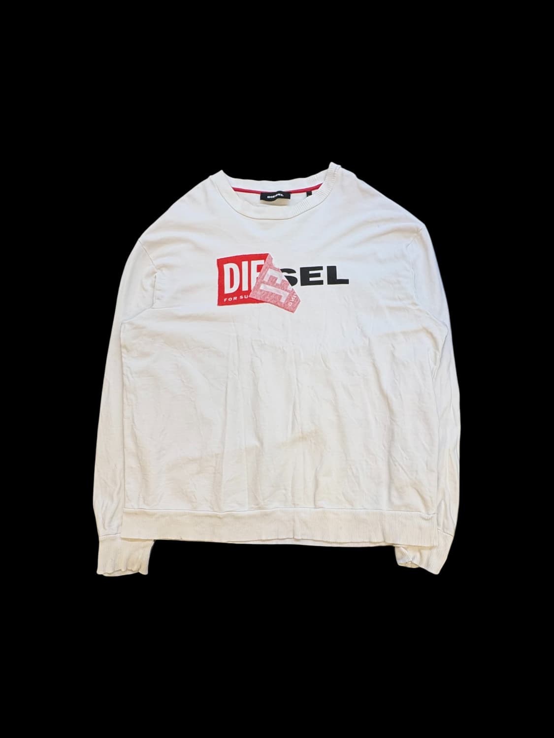 디젤 로고 스웻셔츠 상품이미지1