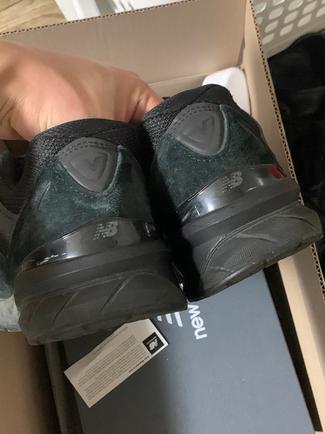 뉴발란스 990v5 black 올블랙 280 상품이미지6