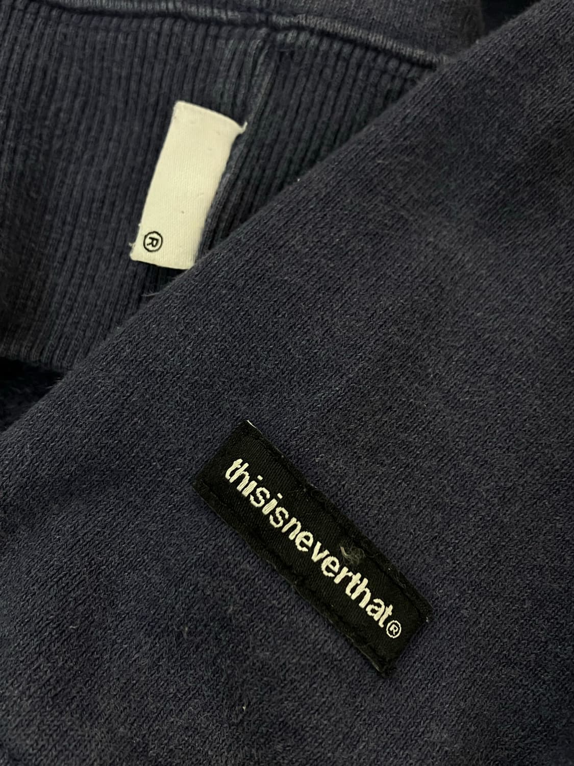 디스이즈네버댓 맨투맨 네이비 L #csz2620 상품이미지5