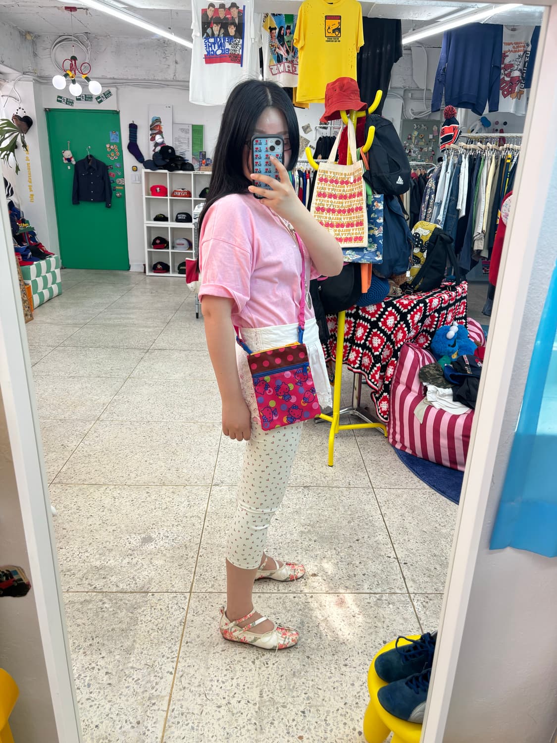Dead Stock Hello Kitty Pink Pattern Bag 상품이미지7