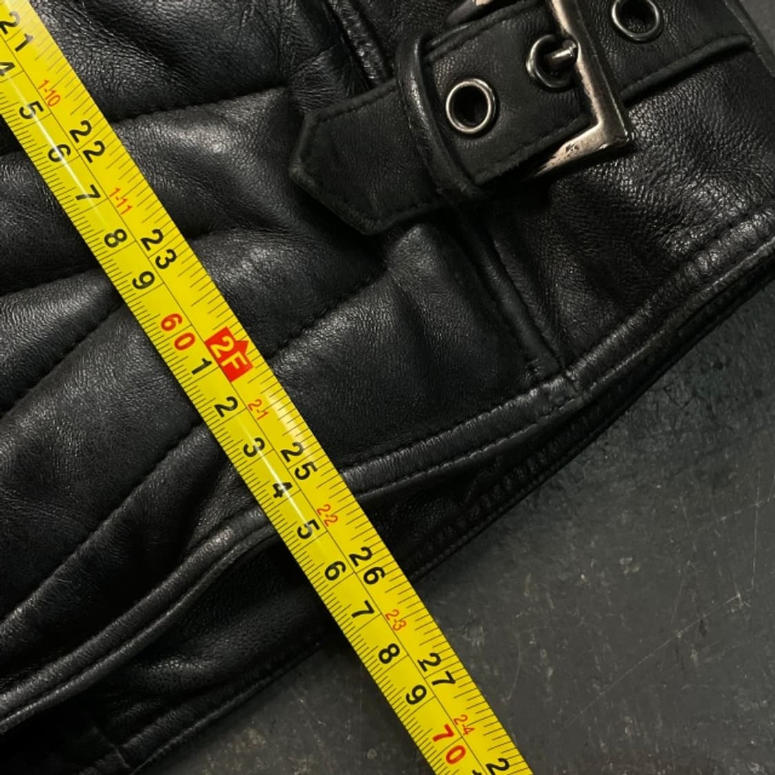 100 본더치 양가죽 라이더 자켓  상품이미지8