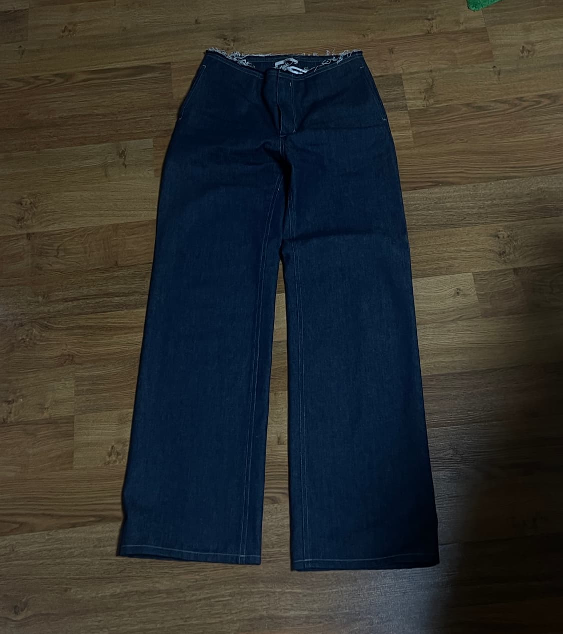 Teak WAIST CUT-OUT DENIM PANTS 상품이미지2