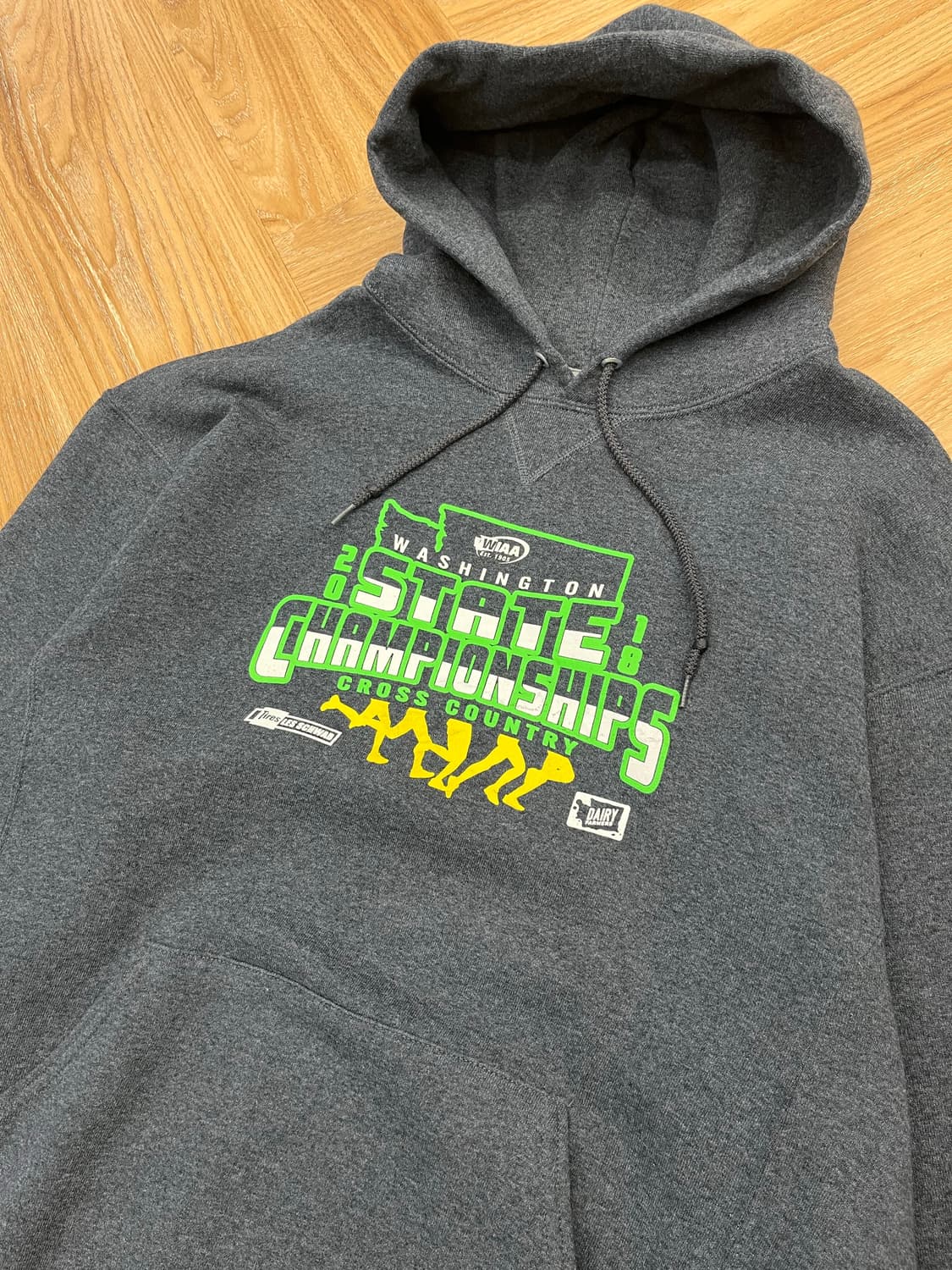 RUSSELL 빈티지 후드(L) 상품이미지3