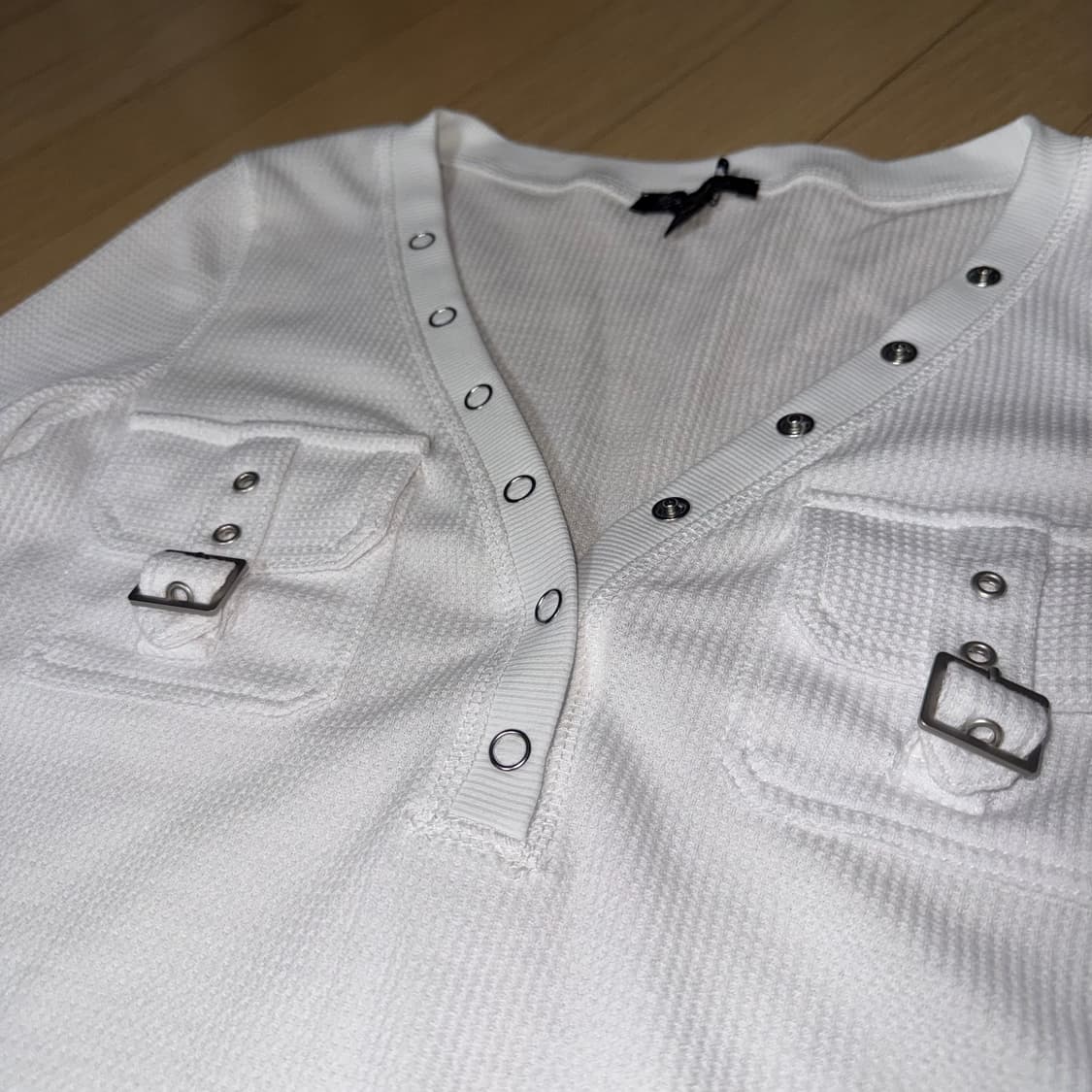 generation kiss 화이트 롱슬리브탑 xs 상품이미지2