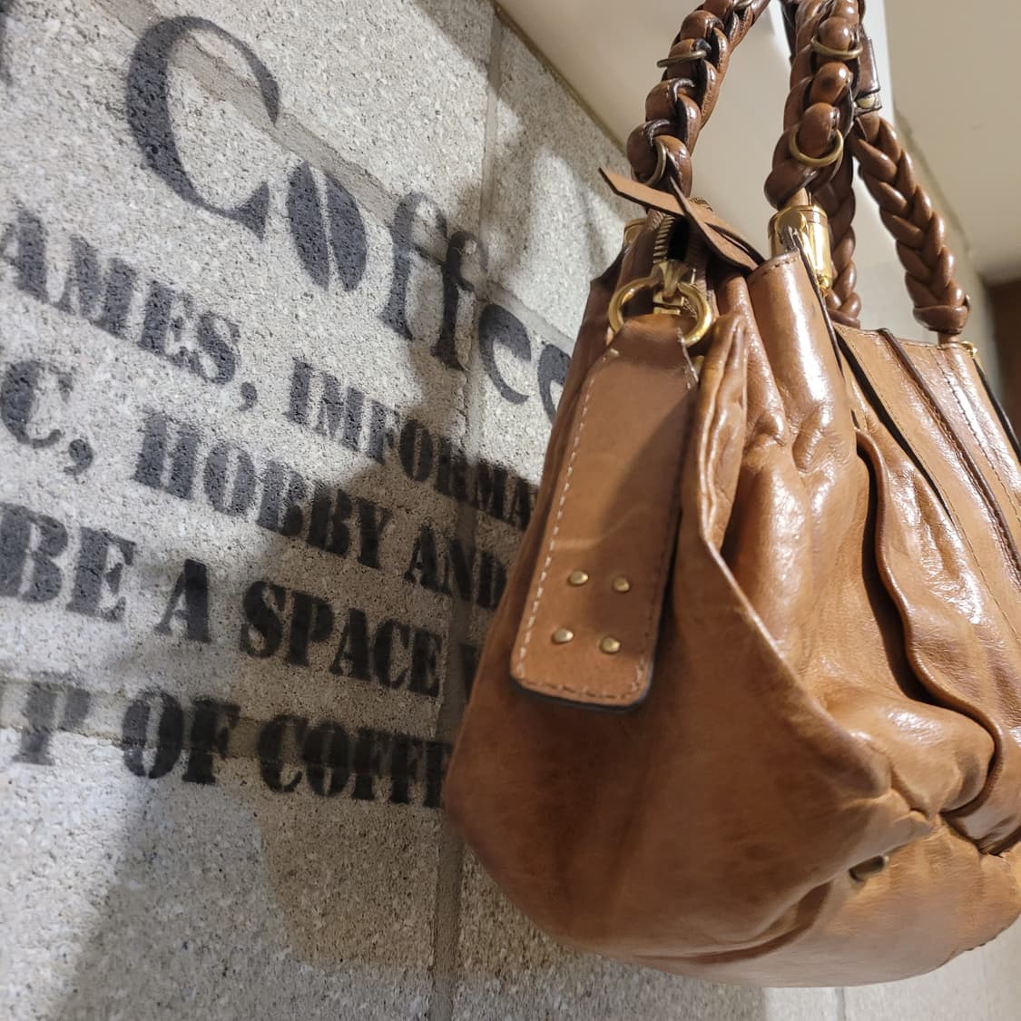 끌로에 가죽 핸드백 상품이미지5