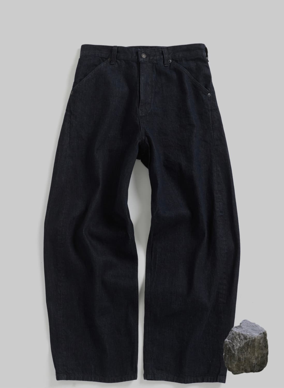 2 해칭룸 와이드 커브진 와커진 인디고 상품이미지1