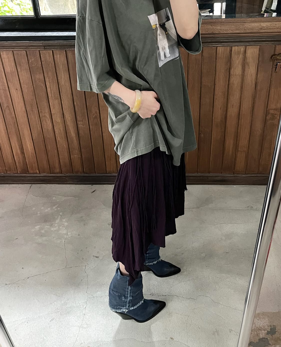 HIKARI tessle belt skirt 상품이미지5