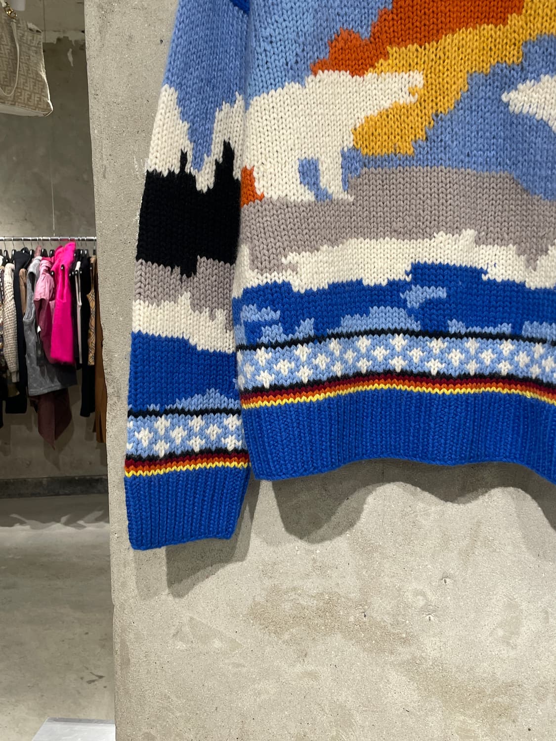 디스퀘어드2 믹스 베얼스 다운 스웨터 상품이미지4