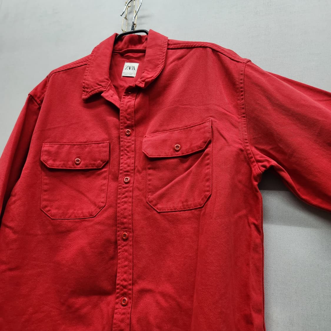 자라 ZARA 빈티지 워크셔츠 M(L) 상품이미지3