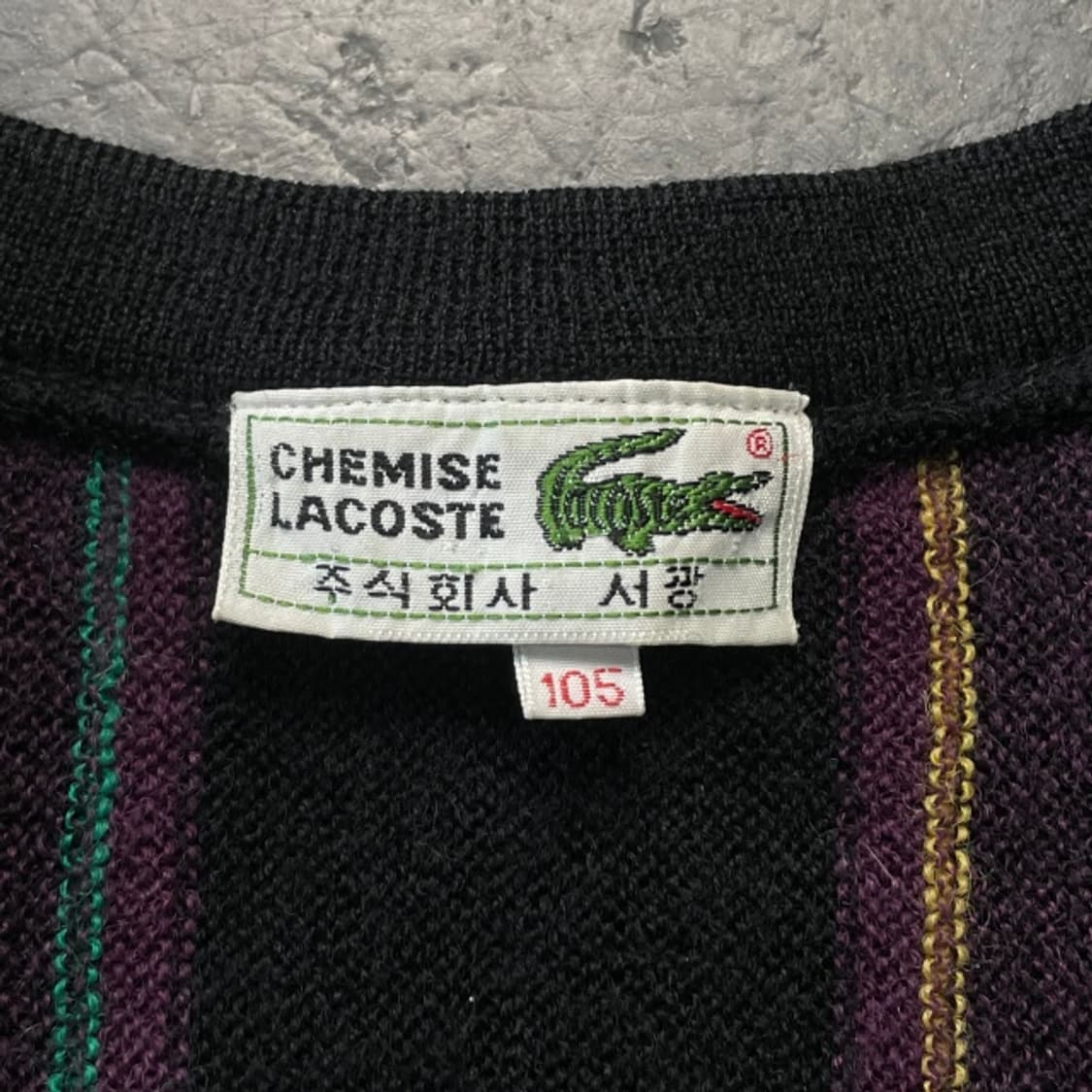 105 라코스테 서광 니트 상품이미지3