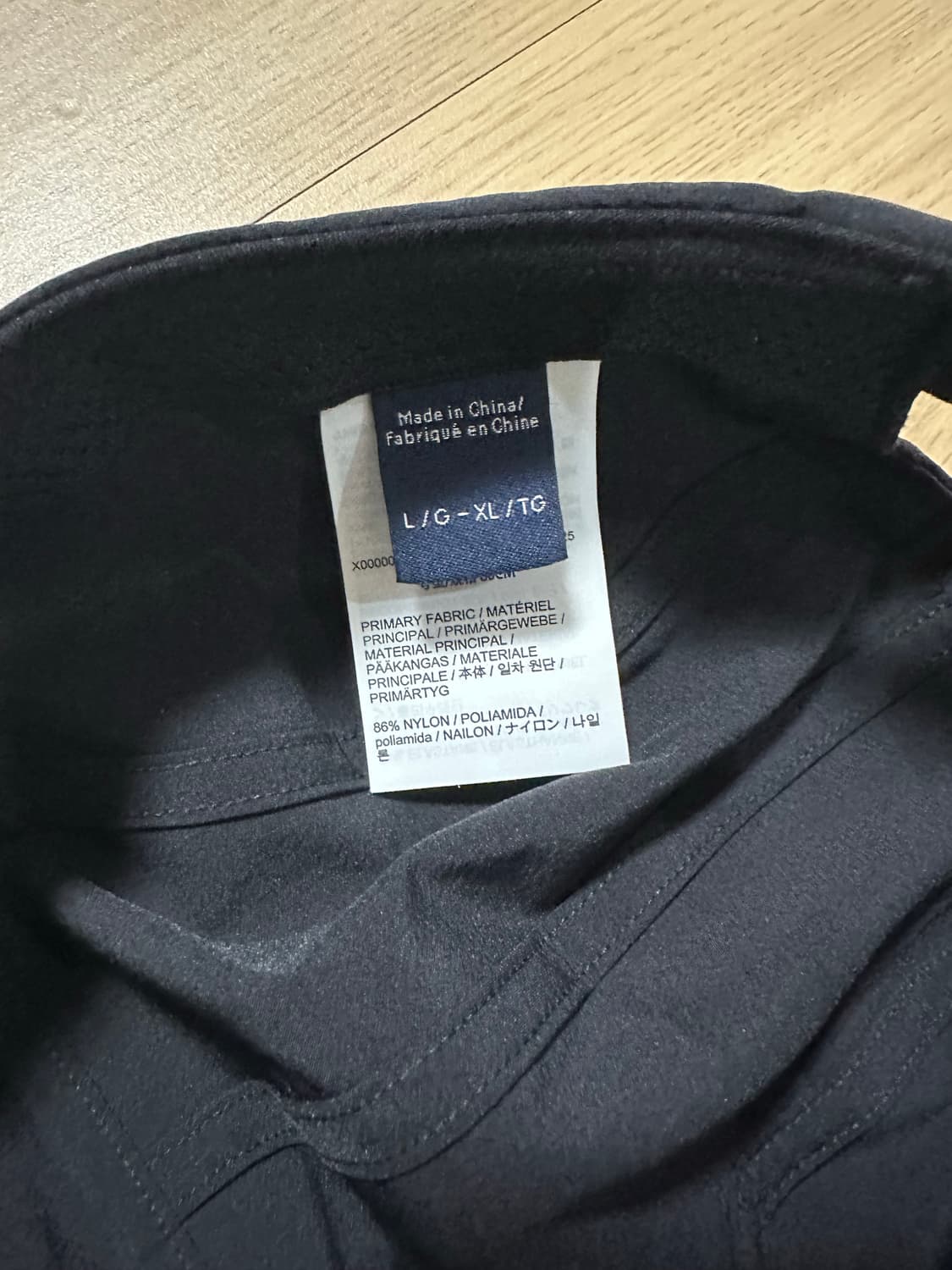 [판매] 아크테릭스 감마 5패널 캡 블랙 아크틱 실크 새제품  상품이미지5