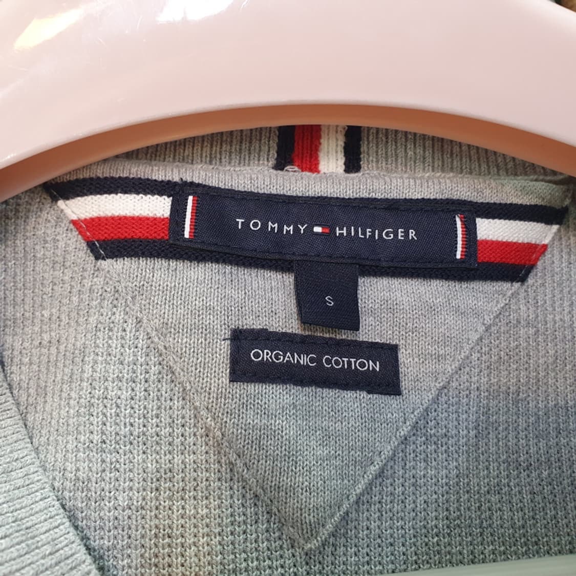 타미힐피거 ORGANIL COTTON 니트조끼(95) 상품이미지8