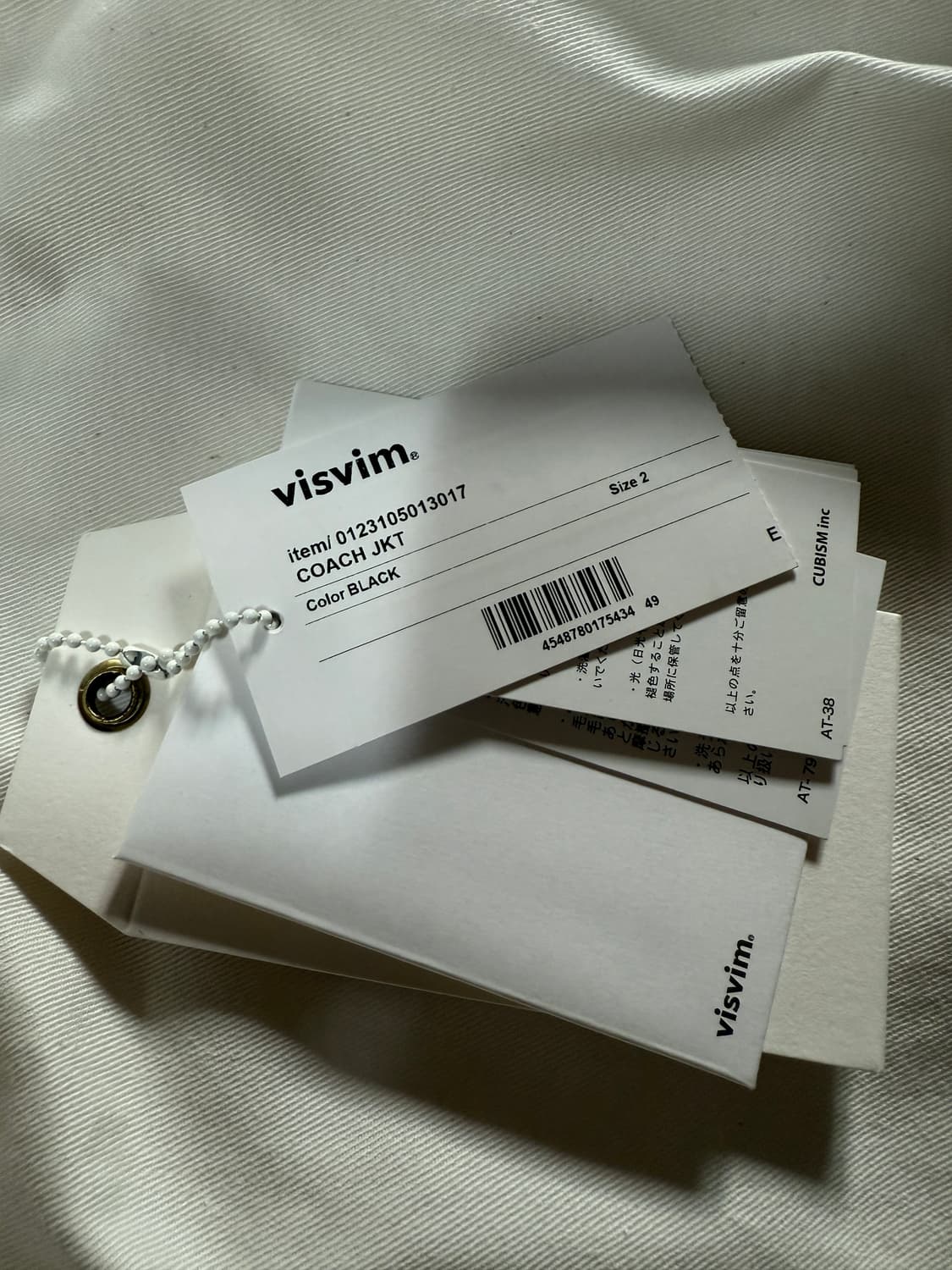 [2] 23ss 비즈빔 코치자켓 블랙 상품이미지5