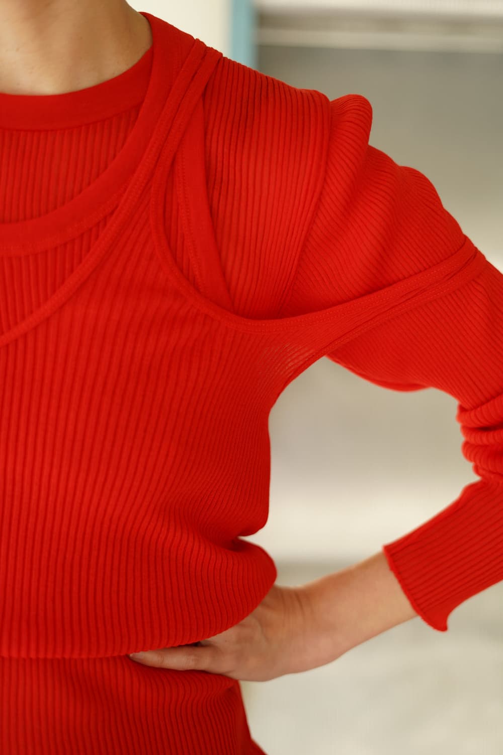 jonnlynx 레이어드 나시 탑 상품이미지8