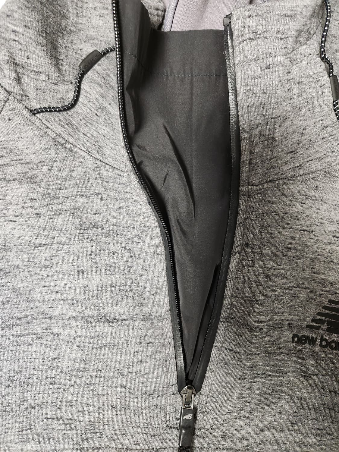 뉴발란스 아노락 변형 멜란지 쿼터집업 NBNC631033 사이즈XL 10 상품이미지2