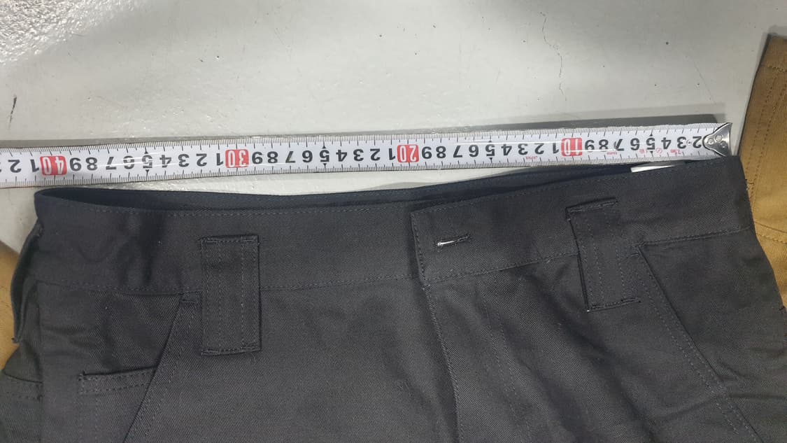 IEY 카펜터 팬츠 블랙/겨자색  M 상품이미지9