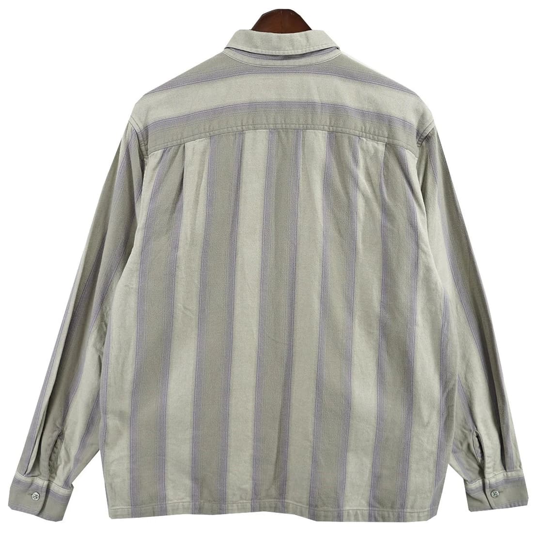 Supreme 23AW Stripe Flannel Zip Up Shirt 상품이미지2