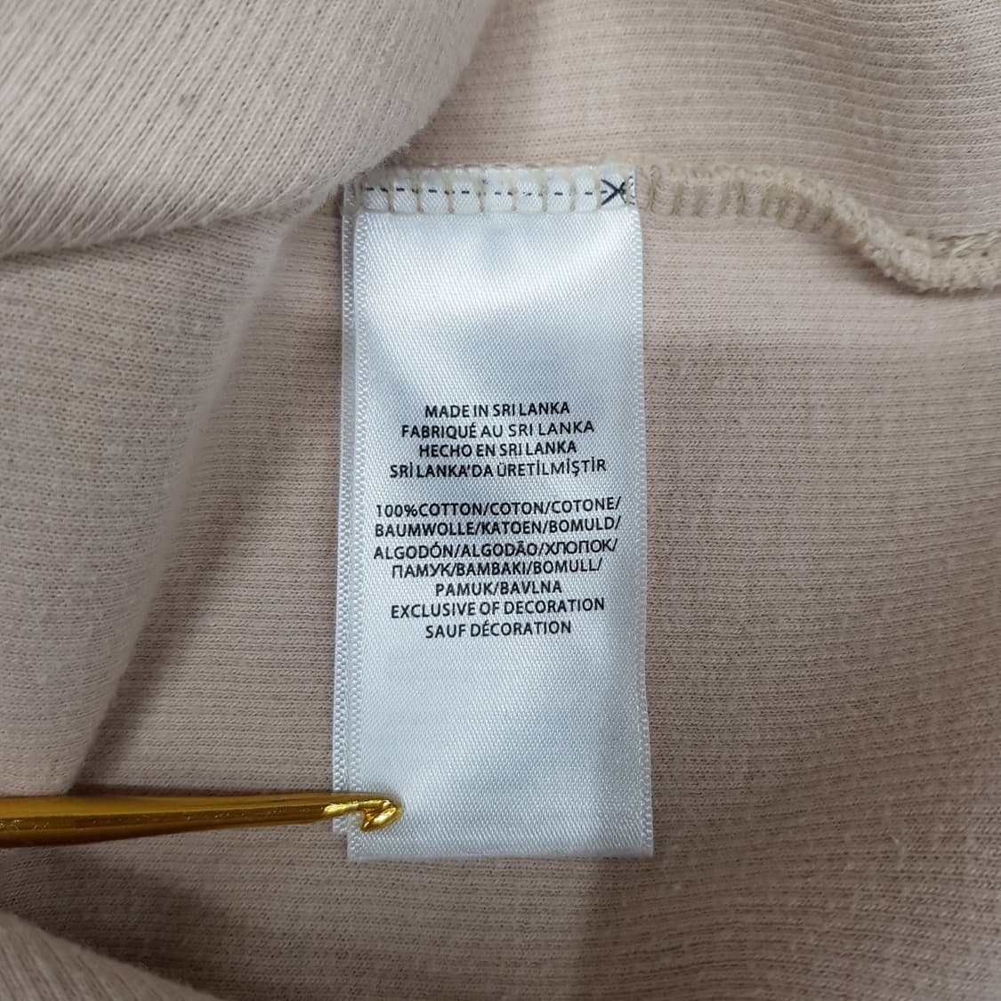 폴로 랄프로렌 하프집업 코튼 니트 M사이즈 상품이미지8