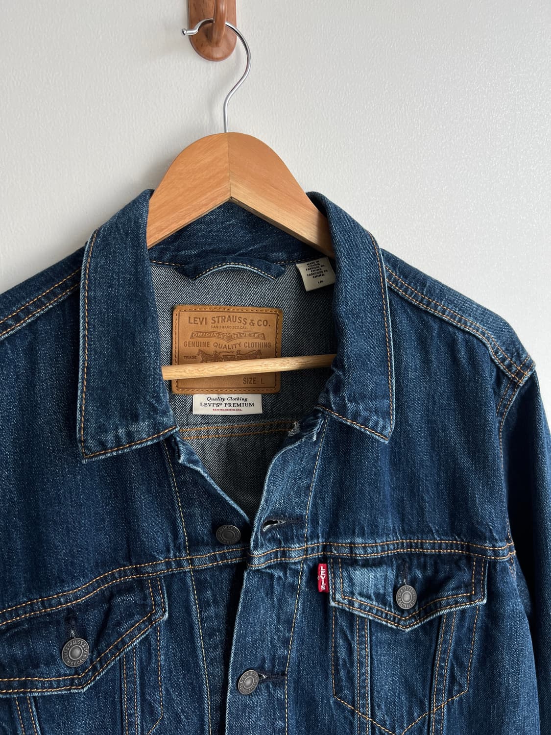 리바이스 프리미엄 빅E 3세대 트러커 자켓 L 상품이미지4