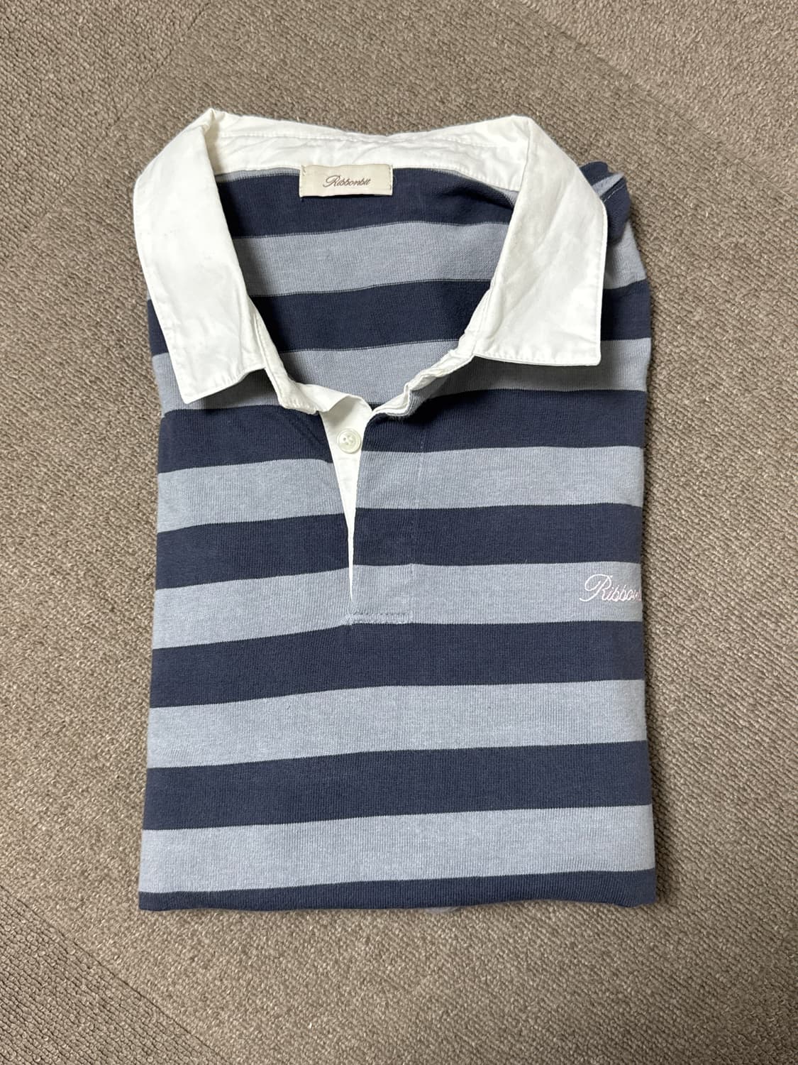 리본빛 스트라이프럭비셔츠 상품이미지2