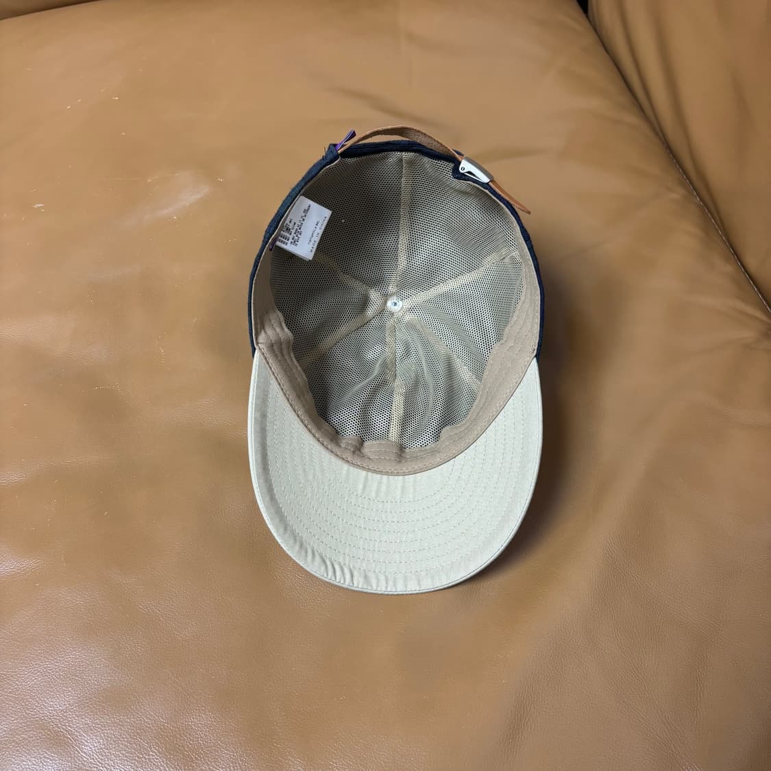 Nanamica 나나미카 노스페이스 퍼플라벨 타탄체크 6패널 볼캡 모자 상품이미지6