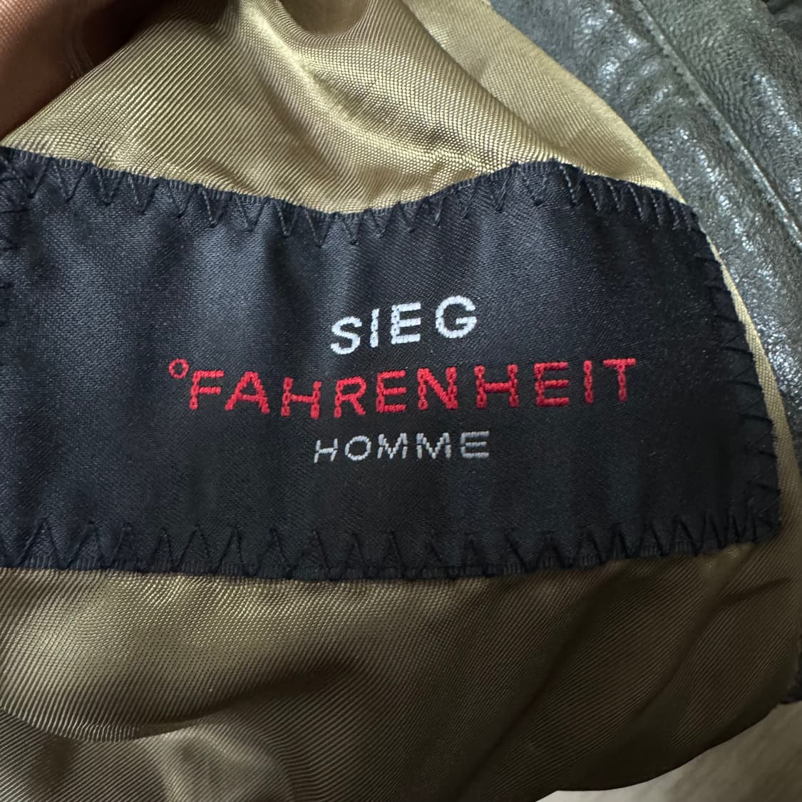 지이크 파렌하이트 양가죽 자켓 상품이미지5