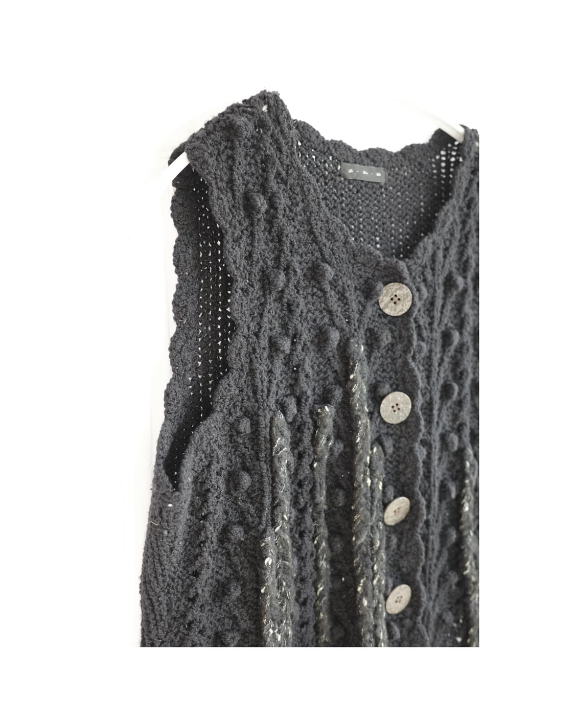 Amu vintage knit vest 상품이미지4