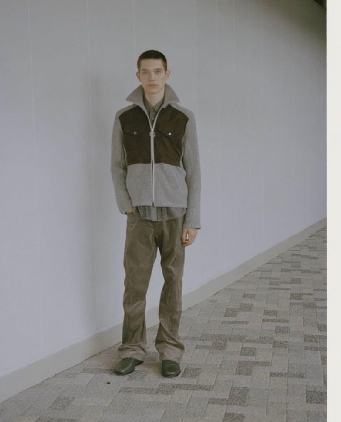 네버포겟 코듀로이 트위스트 팬츠 상품이미지1